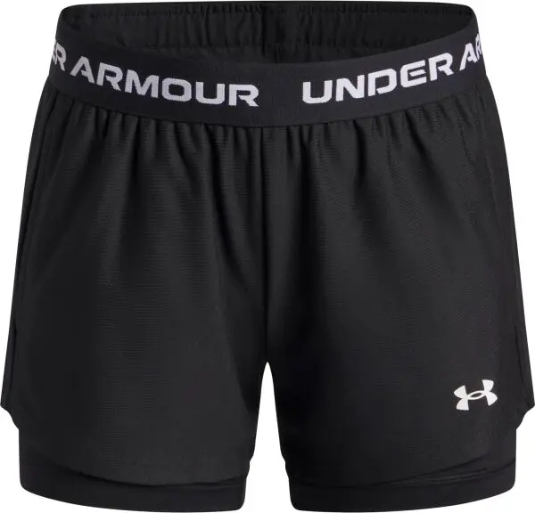 Under Armour Under Armour TECH PLAY UP 2N1 SHORT Момичешки шорти, черно, размер XS