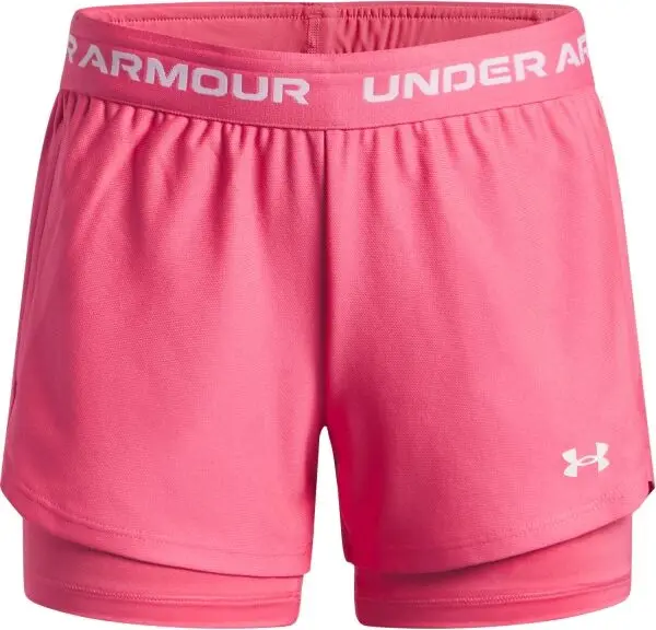 Under Armour Under Armour TECH PLAY UP 2N1 SHORT Момичешки шорти, розово, размер XL