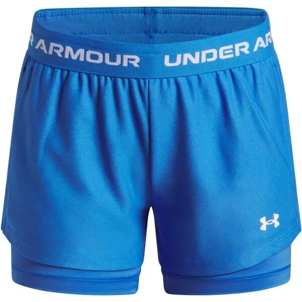 Under Armour Under Armour TECH PLAY UP 2N1 SHORT Момичешки шорти, синьо, размер XL