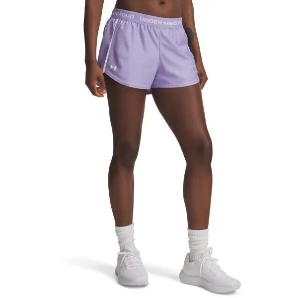 Under Armour Under Armour TECH PLAY UP Дамски къси панталони, лилаво, размер