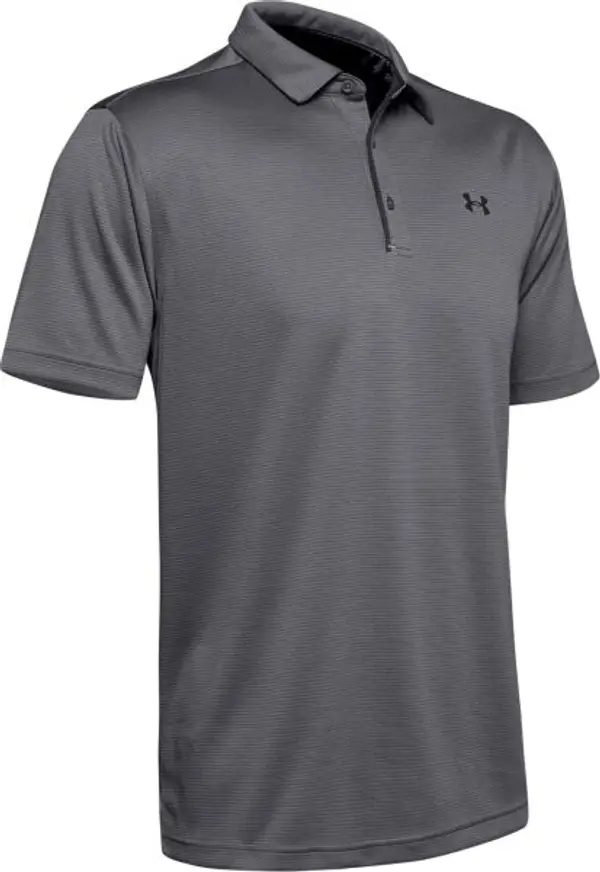 Under Armour Under Armour TECH POLO Мъжка тениска, сиво, размер S