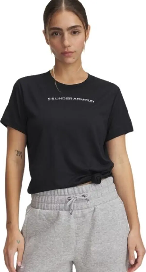 Under Armour Under Armour TECH PTH GRAPHIC Дамска тениска, черно, размер
