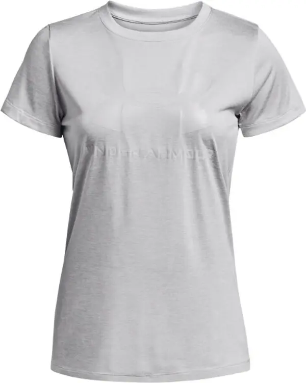 Under Armour Under Armour TECH SOLID SCRIPT Дамска тениска, сиво, размер S