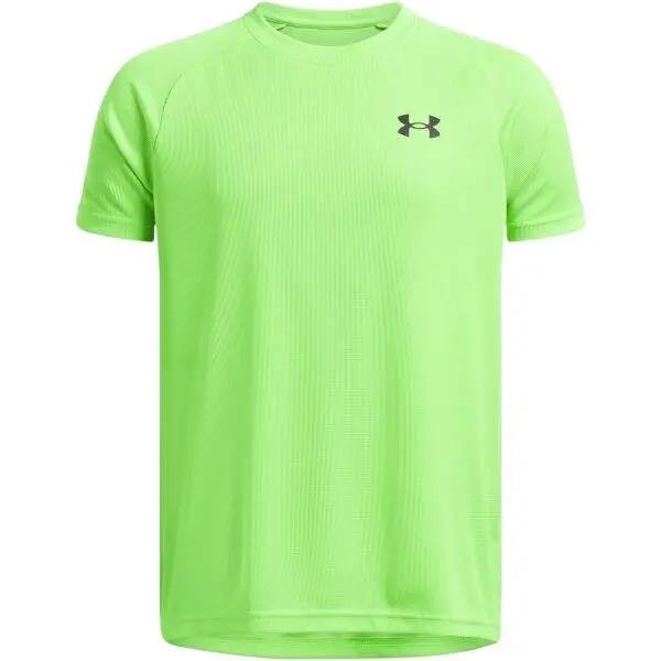 Under Armour Under Armour TECH TEXTURED Момчешка тениска, светлоотразителен неон, размер XL