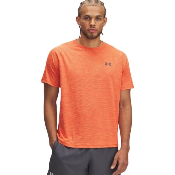 Under Armour Under Armour TECH TEXTURED Мъжка тениска, оранжево, размер