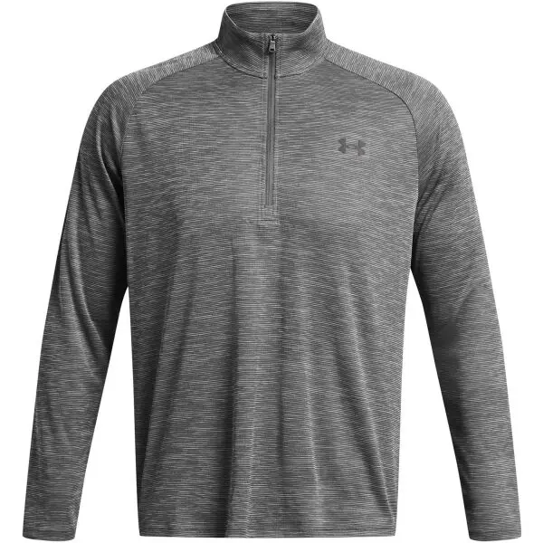 Under Armour Under Armour TECH TEXTURED Мъжка тениска, тъмносиво, размер L