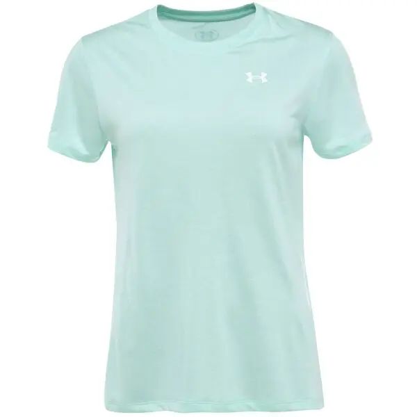 Under Armour Under Armour TECH TWIST Дамска тениска, светло-зелено, размер L