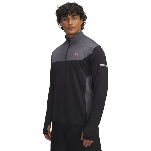 Under Armour Under Armour TECH UTILITY 1/4 ZIP Мъжки суитшърт, черно, размер M