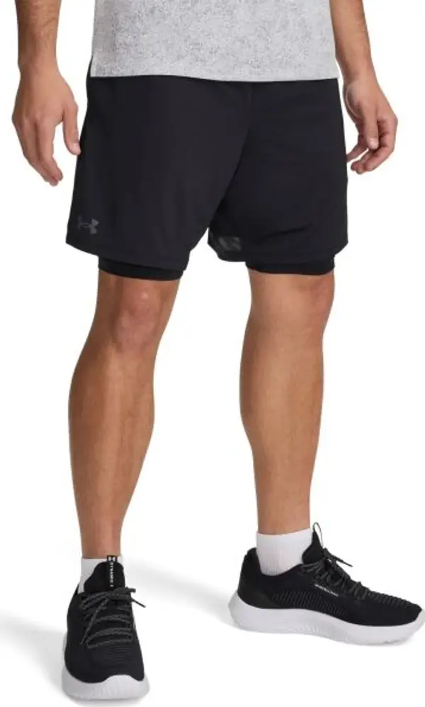 Under Armour Under Armour TECH VENT 2IN1 SHORT Мъжки шорти, черно, размер XXXL