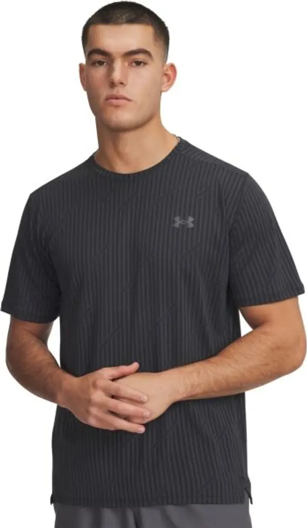 Under Armour Under Armour TECH VENT JACQUARD Мъжка тениска, черно, размер M