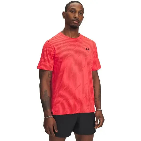 Under Armour Under Armour TECH VENT JACQUARD Мъжка тениска, червено, размер L