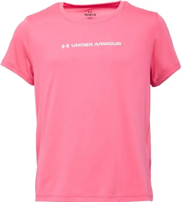 Under Armour Under Armour TECH WORDMARK GRAPHIC Момичешка тениска, розово, размер M