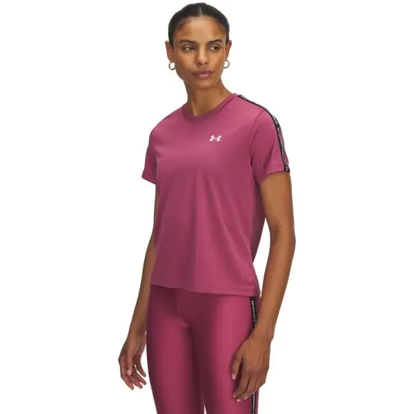 Under Armour Under Armour TECH WORDMARK TAPE Дамска спортна тениска, червено, размер M