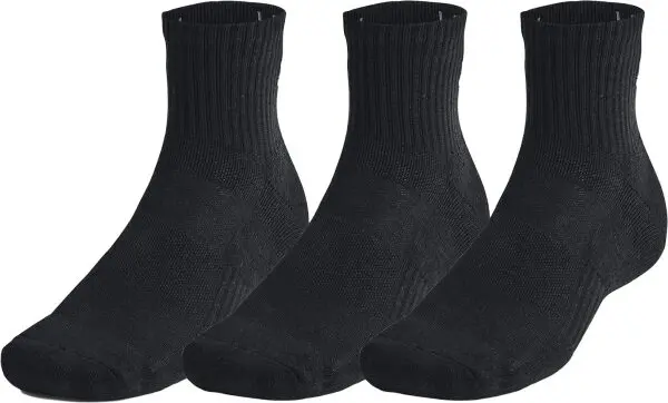 Under Armour Under Armour TRAINING COTTON 3PK Унисекс чорапи, черно, размер L
