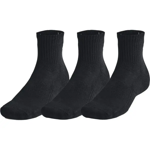 Under Armour Under Armour TRAINING COTTON 3PK Унисекс чорапи, черно, размер M