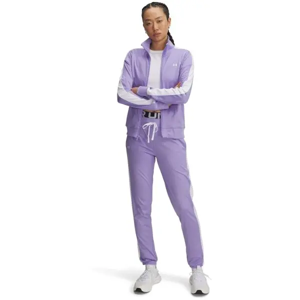 Under Armour Under Armour TRICOT TRACKSUIT Дамски спортен екип, лилаво, размер S