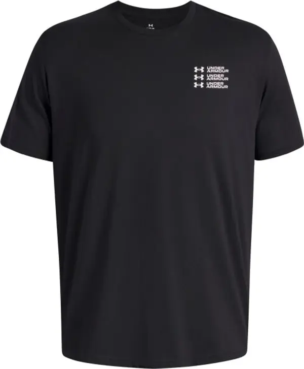 Under Armour Under Armour TRIPLE STACK Мъжка тениска, черно, размер