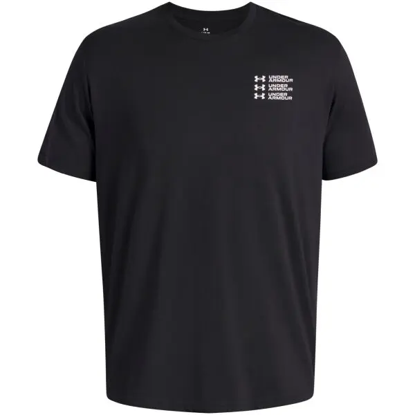 Under Armour Under Armour TRIPLE STACK Мъжка тениска, черно, размер M