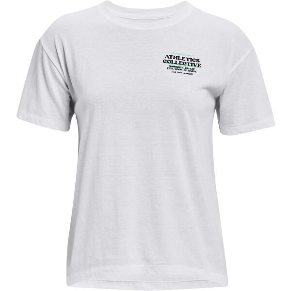 Under Armour Under Armour UA BOOST YOUR MOOD SS Дамска тениска, бяло, размер