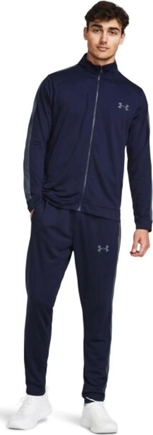 Under Armour Under Armour UA KNIT TRACK SUIT Мъжки спортен екип, тъмносин, размер L