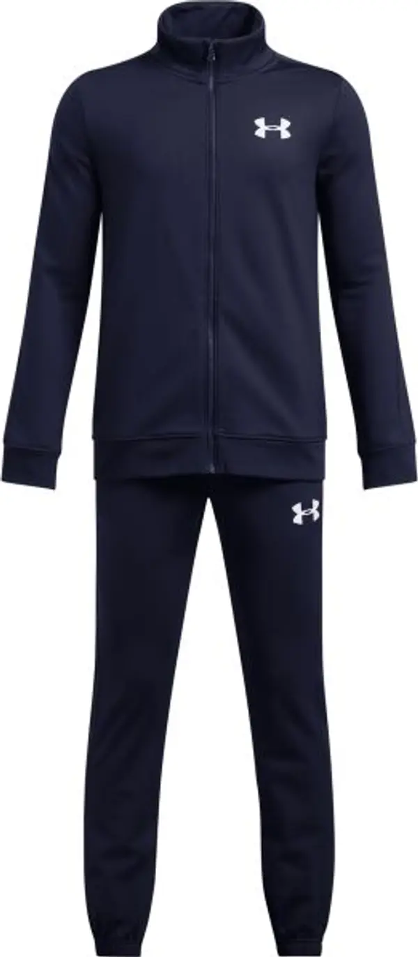 Under Armour Under Armour UA KNIT TRACK SUIT Спортен комплект за момчета, тъмносин, размер XL