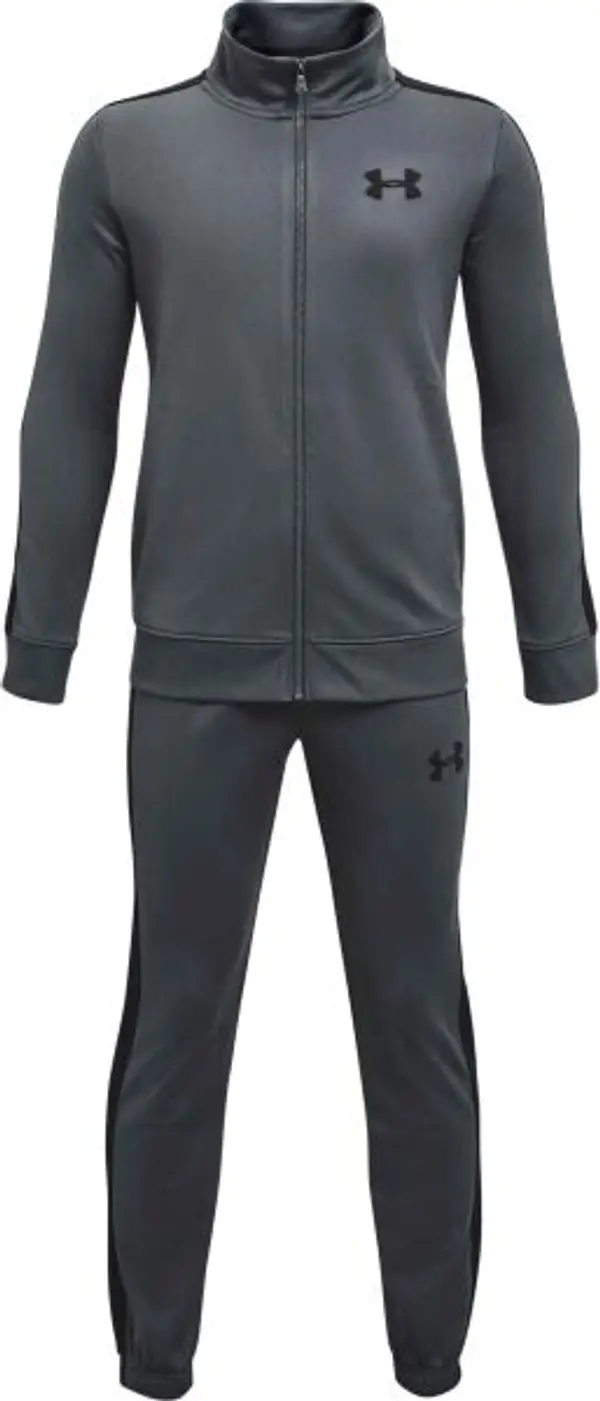 Under Armour Under Armour UA KNIT TRACK SUIT Спортен комплект за момчета, тъмносиво, размер L
