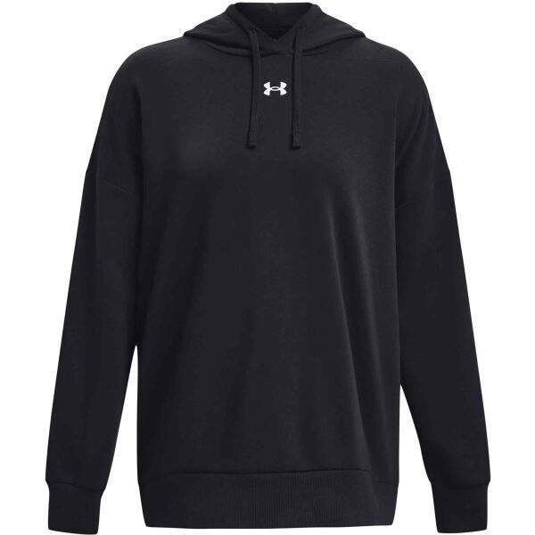 Under Armour Under Armour UA RIVAL FLEECE OS HOODIE Дамски суитшърт, черно, размер