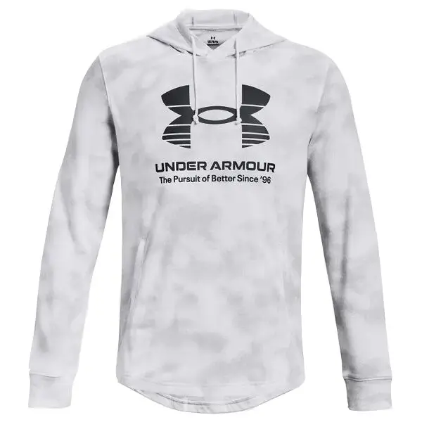 Under Armour Under Armour UA RIVAL TERRY NOVELTY HD Мъжки суитшърт, бяло, размер L