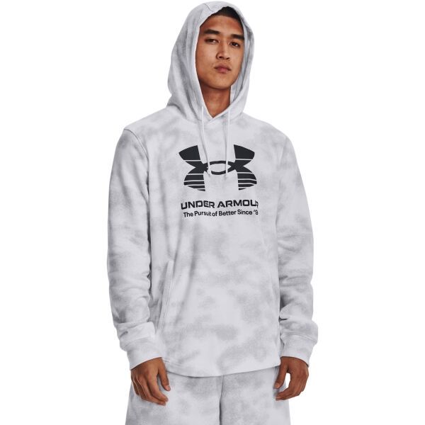 Under Armour Under Armour UA RIVAL TERRY NOVELTY HD Мъжки суитшърт, бяло, размер