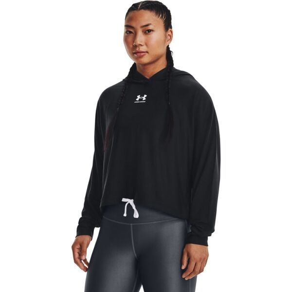 Under Armour Under Armour UA RIVAL TERRY OVERSIZED HD Дамски суитшърт, черно, размер