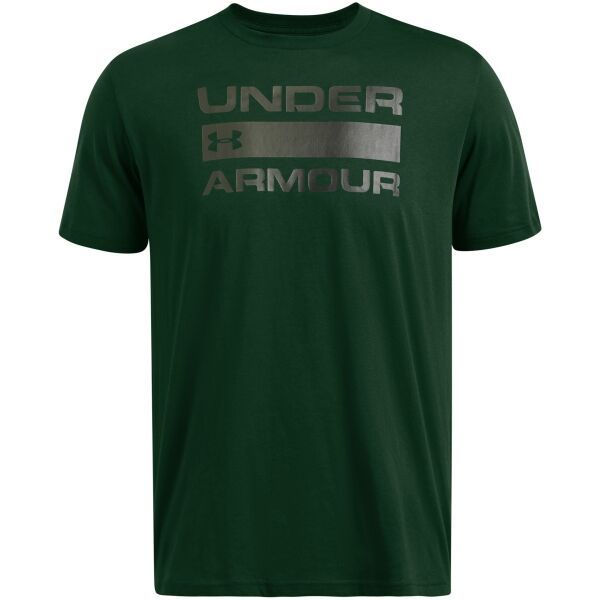Under Armour Under Armour UA TEAM ISSUE WORDMARK SS Мъжка тениска, тъмнозелено, размер