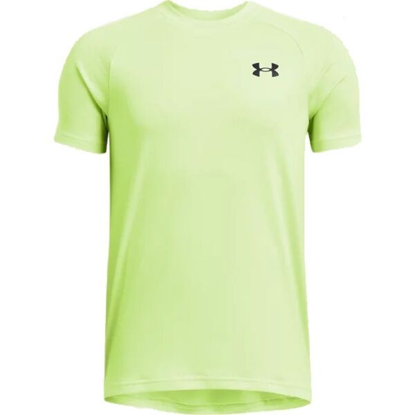 Under Armour Under Armour UA TECH 2.0 SS Спортна тениска за момчета, светло-зелено, размер