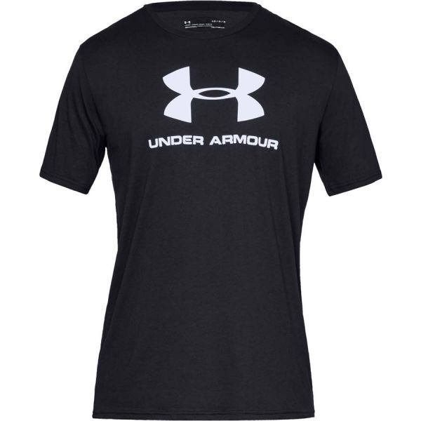 Under Armour Under Armour SPORTSTYLE LOGO SS Мъжка тениска, черно, размер L