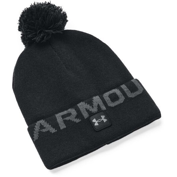Under Armour Under Armour UA HALFTIME FLEECE POM Мъжка зимна шапка, черно, размер OSFM
