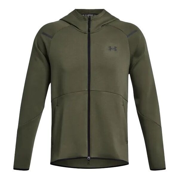 Under Armour Under Armour UNSTOPPABLE FLC FZ Мъжки суитшърт, khaki, размер