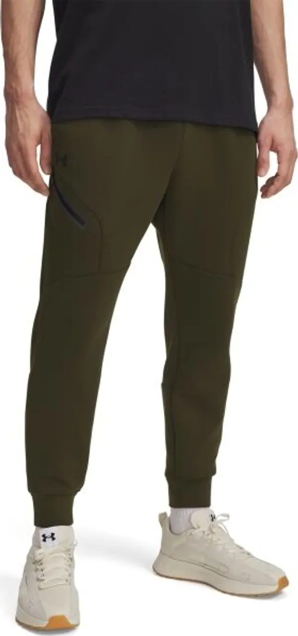 Under Armour Under Armour UNSTOPPABLE FLEECE Мъжки спортни панталони, khaki, размер L