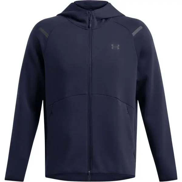 Under Armour Under Armour UNSTOPPABLE FLEECE Мъжки суитшърт, тъмносин, размер