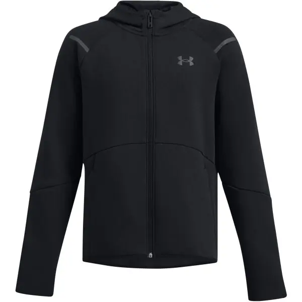 Under Armour Under Armour UNSTOPPABLE FLEECE Суитшърт за момчета, черно, размер M