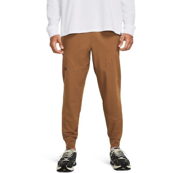 Under Armour Under Armour UNSTOPPABLE JOGGERS Мъжко спортно долнище, кафяво, размер