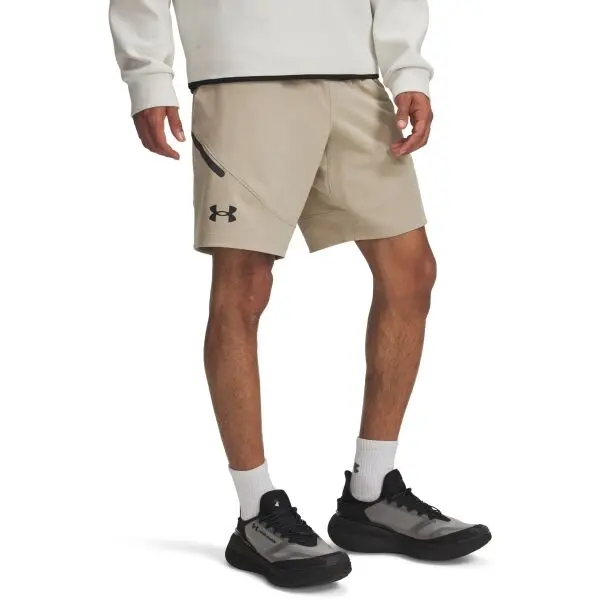 Under Armour Under Armour UNSTOPPABLE SHORTS Мъжки шорти, бежово, размер M