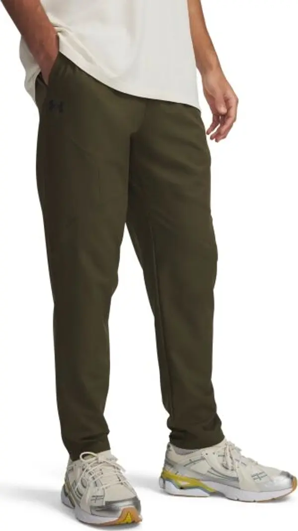 Under Armour Under Armour UNSTOPPABLE TAPERED PANTS Мъжки панталони, khaki, размер L