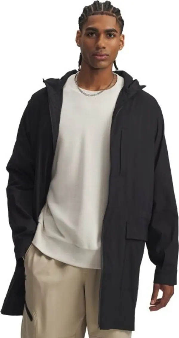 Under Armour Under Armour UNSTOPPABLE TEXTURED Мъжко удължено яке, черно, размер