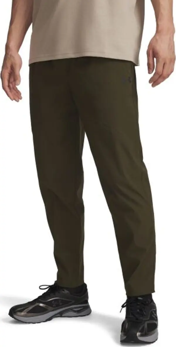 Under Armour Under Armour UNSTOPPABLE TEXTURED WOVEN Мъжки панталони, khaki, размер L