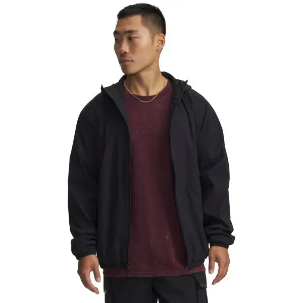Under Armour Under Armour UNSTOPPABLE TEXTURED WOVEN Мъжко леко яке, черно, размер