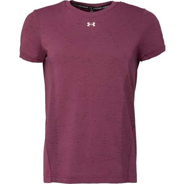 Under Armour Under Armour VANISH SEAMLESS LOOSE Дамска тениска, винен, размер S