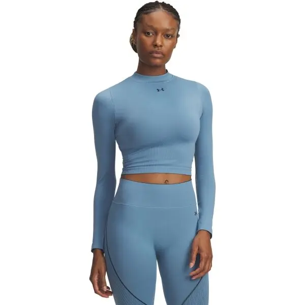 Under Armour Under Armour VANISH SEAMLESS LS Дамска блуза с дълъг ръкав, светлосиньо, размер L