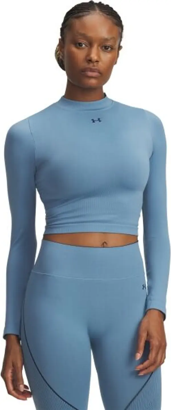 Under Armour Under Armour VANISH SEAMLESS LS Дамска блуза с дълъг ръкав, светлосиньо, размер M