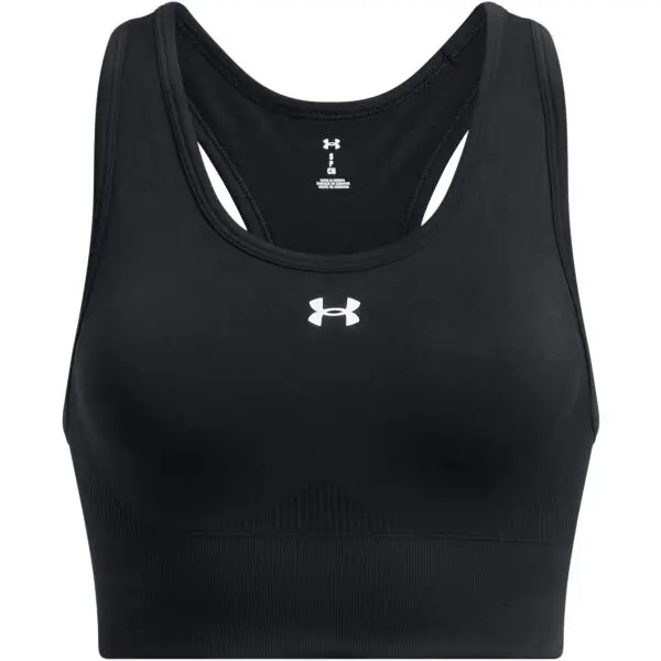 Under Armour Under Armour VANISH SEAMLESS MID Дамски сутиен, черно, размер M