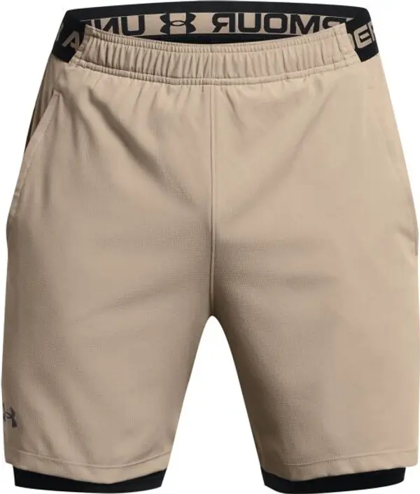 Under Armour Under Armour VANISH WOVEN 2IN1 STS Мъжки шорти, бежово, размер S