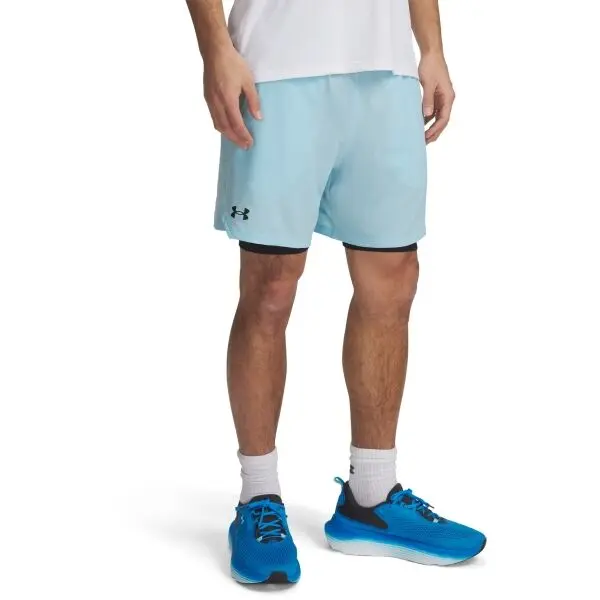 Under Armour Under Armour VANISH WOVEN 2IN1 STS Мъжки шорти, светлосиньо, размер